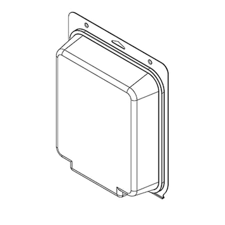 Visipak Thermoform-CLAMSHELL-#901-11.000-9.375-8.688-7.438-2.000-0.025-CLEAR,  901TF